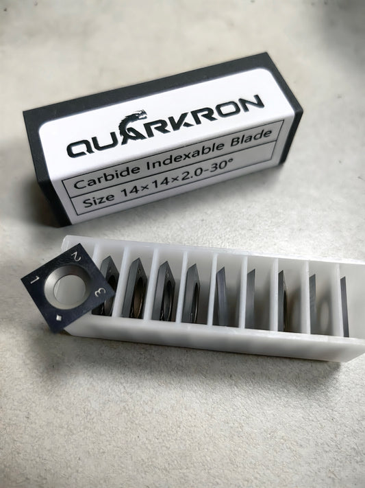 Reversible carbide inserts